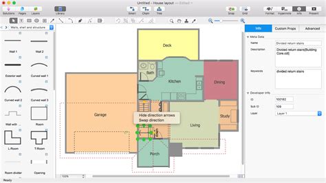 Create A Visio Floor Plan Conceptdraw Helpdesk