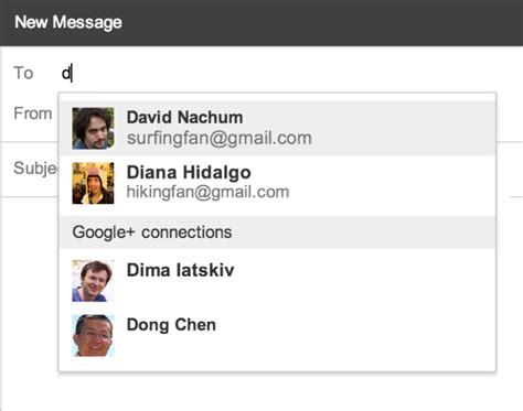 Official Gmail Blog Reach The People You Know More Easily