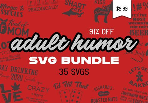 Adult Humor Svg Bundle So Fontsy