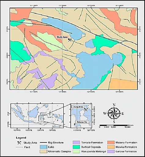 Geological Map Of Study Area Download Scientific Diagram