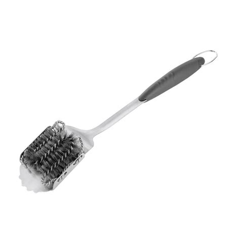 Weber Style Stainless Steel Grill Brush With Replaceable Head 6708