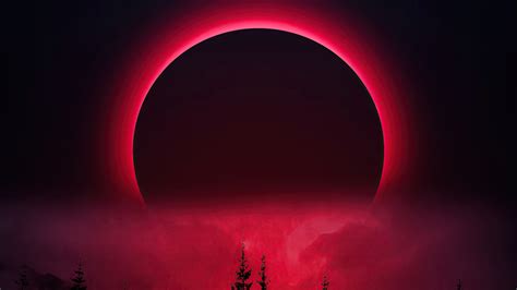 2560x1440 Red Moon 1440p Resolution Hd 4k Wallpapersimages