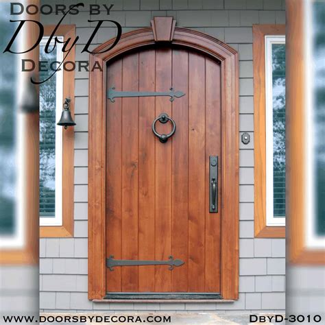 Custom Rustic Plank Door Solid Wood Front Entry Doors By