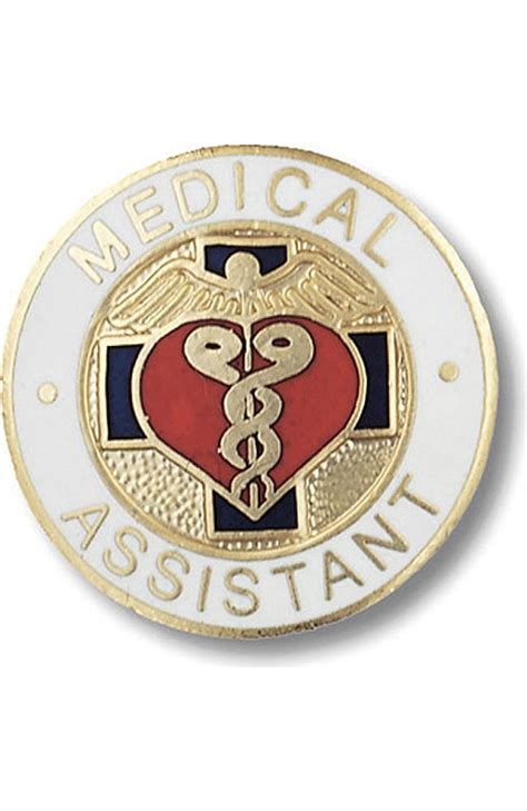 Prestige Medical Emblem Pin Medical Assistant