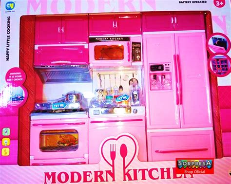 .hecha con cartón, cocina en miniaturas para barbies , un tutorial precioso, faciles y manualidad diy nevera para las barbies y casas de muñecas. Cocina Estufa Mueble Casa Muñeca Juguete Para Barbie Luz ...