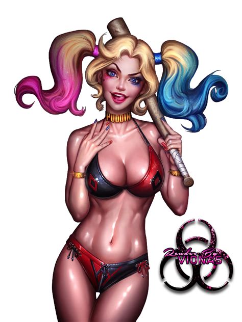 harley quinn by vionas on deviantart