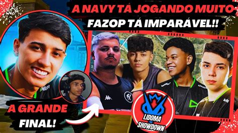 Final Lidoma S Noise Bem Na Tabela Navy Booyah Insano Fazop Vs