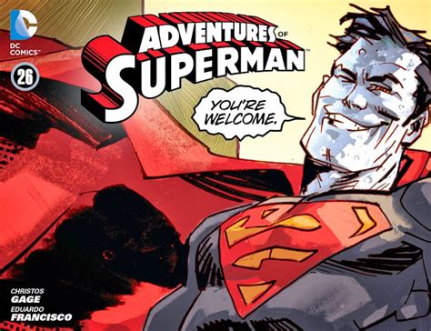 Weird Science Dc Comics Adventures Of Superman 26 2013 Review