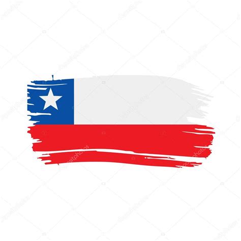 Chile Flag Vector Illustration — Stock Vector © Artbutenkov 179634534