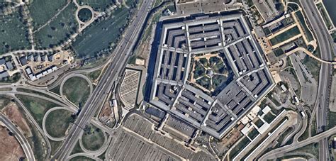 Detailed Map Of The Pentagon