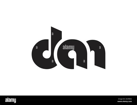 Dan Initial Monogram Letter Dan Logo Design Vector Template D A N