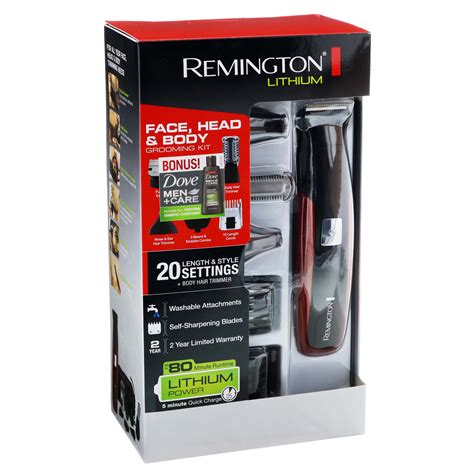 Read honest and unbiased product reviews from our users. Remington Head To Toe Grooming Kit - Shop Shaving & Hair ...