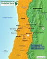 StepMap - Reise Santiago de Chile - Landkarte für Chile