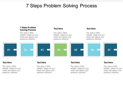 Steps Problem Solving Process Ppt Powerpoint Presentation Professional Layout Ideas Cpb