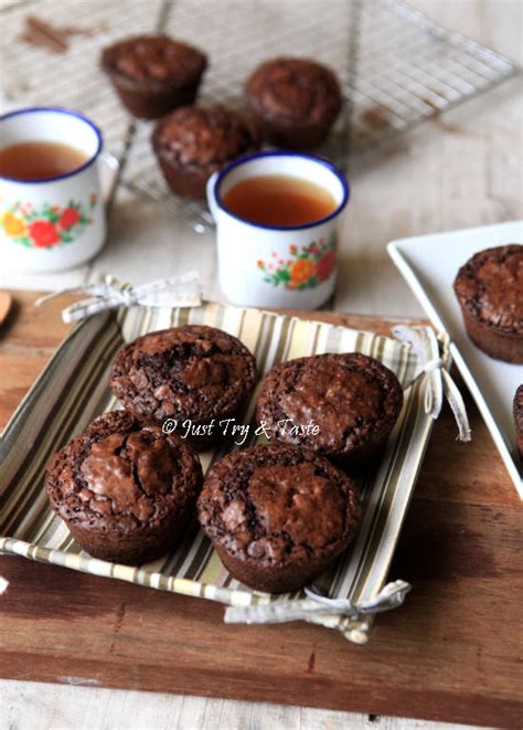 Resep martabak mini langsung sukses! Resep Brownies Muffin (Bruffin) JTT | Resep, Fudge ...