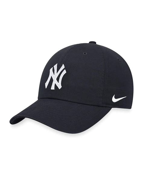 Nike Navy New York Yankees Heritage 86 Adjustable Hat In Blue For Men