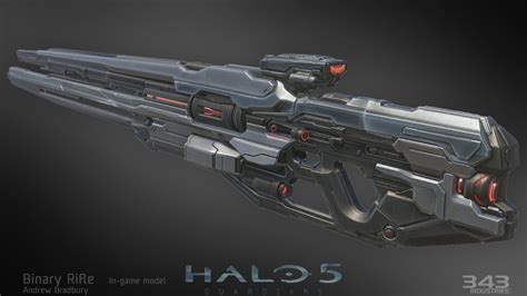 Andrew Bradbury Artstation Halo 5 Binary Rifle
