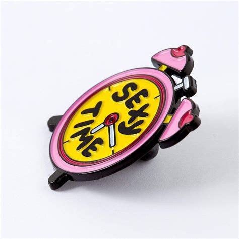 Sexy Time Enamel Pin Punkypins