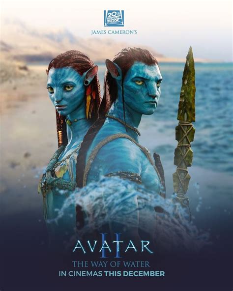 Avatar The Way Of Water 2022 Original Movie Poster Art Of The Movies