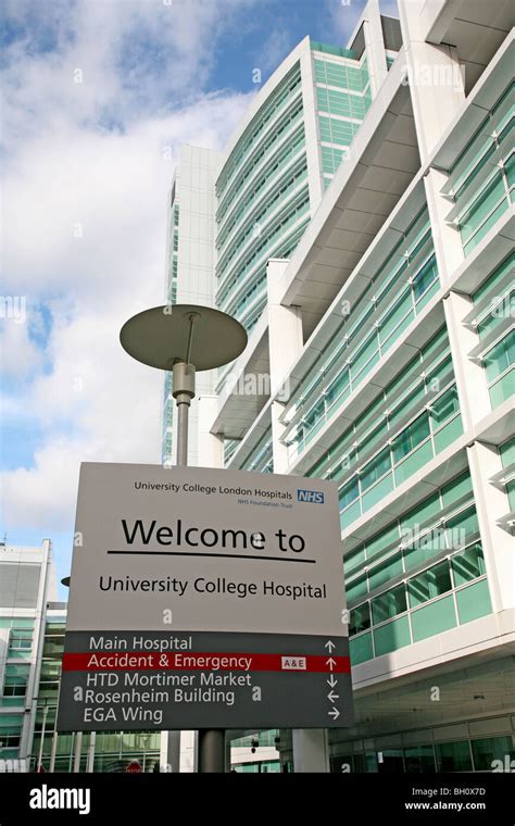 University College Hospital London Stock Photo Alamy