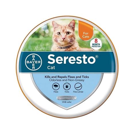 Seresto 8 Month Flea And Tick Prevention Collar For Cats And Kittens