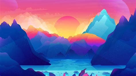 Abstract Mountain Arts Wallpapers Wallpaper Cave