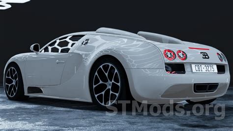 Скачать мод Bugatti Veyron версия 10 для Beamngdrive