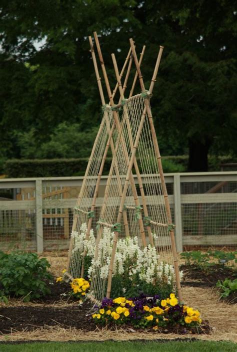 Bamboo Garden Trellis Ideas 17 Best Upcycled Trellis Ideas For Garden