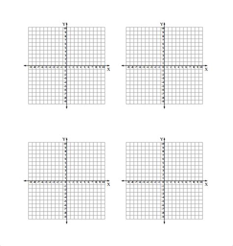 Printable Graph Paper With Axis And Numbers Pdf Printable Templates