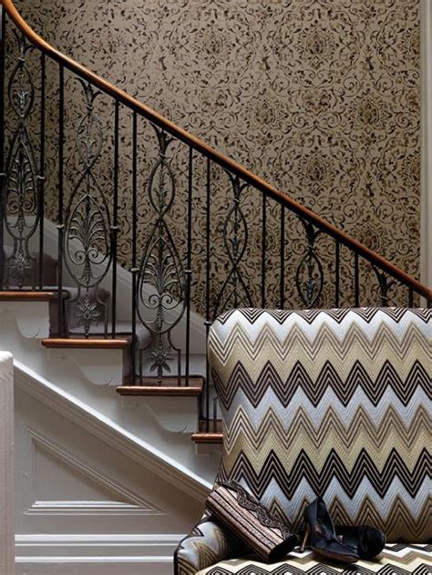 Modern Wallpaper Patterns And Interior Colors From British