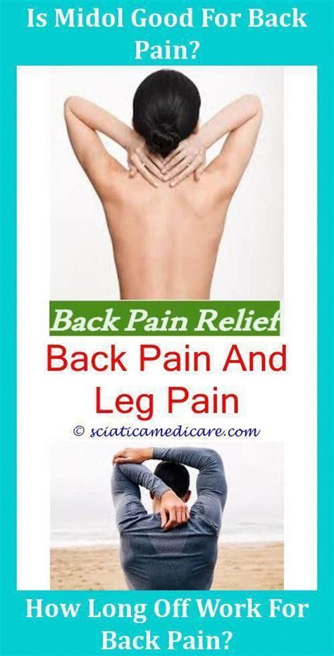 Pin On Pain In The Back