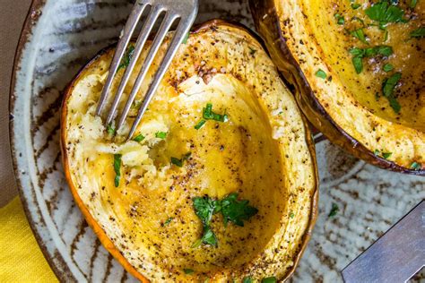 How To Cook Acorn Squash Easiest Oven Method The Kitchn