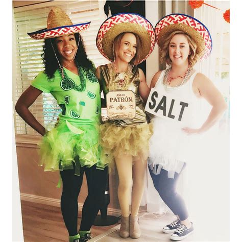 lime salt tequila costume