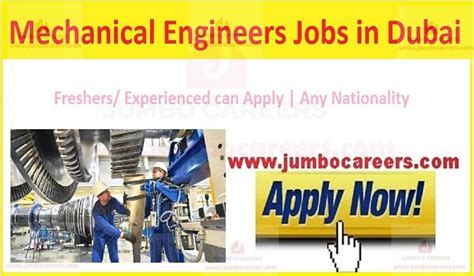 Fresher Mechanical Engineering Jobs In Dubai Uae 2019 2020