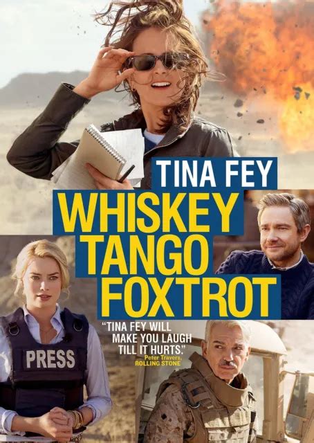 Whiskey Tango Foxtrot Dvd Tina Fey Margot Robbie Martin Freeman
