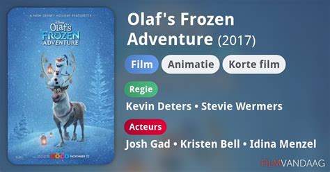 Olafs Frozen Adventure Film 2017 Kopen Op Dvd Of Blu Ray