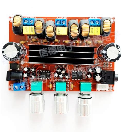 Jual Kit Power Amplifier Class D XH M139 TPA3116D2 2x50watt 100W