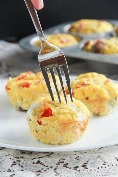 Mini Crustless Vegetarian Quiche Muffins Recipe Gluten Free Quiche