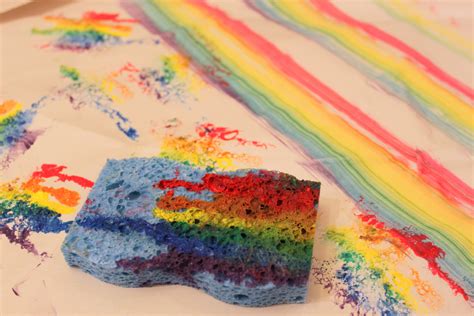 Rainbow Painting Diy For Beginners Kiwico