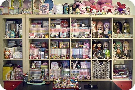 Manga Shelf Otaku Room Game Room Decor Kawaii Room