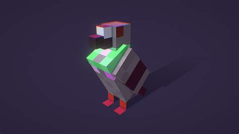 Minecraft Pigeon Download Free 3d Model By Teamsamfo 4c15395