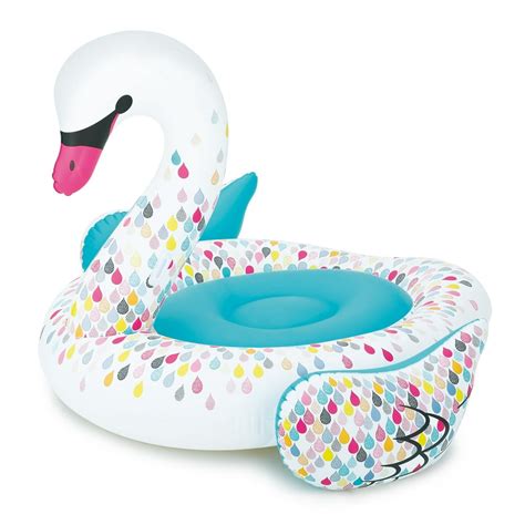 Play Day Giant Inflatable Swan Pool Float