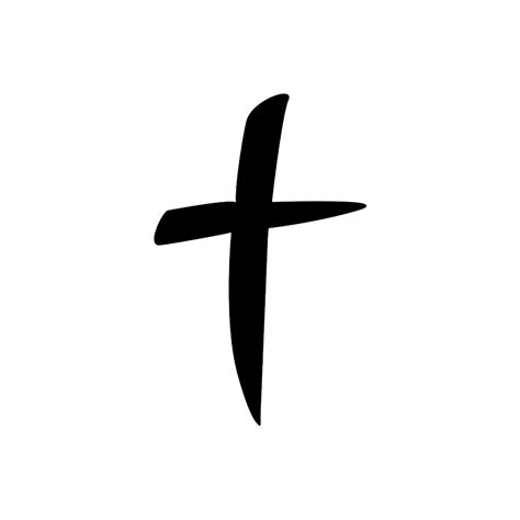 Christian Cross Silhouette Png Hd Isolated Png Mart