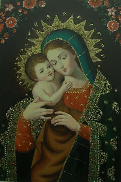 Joel Espinoza La Virgen Con El Niño