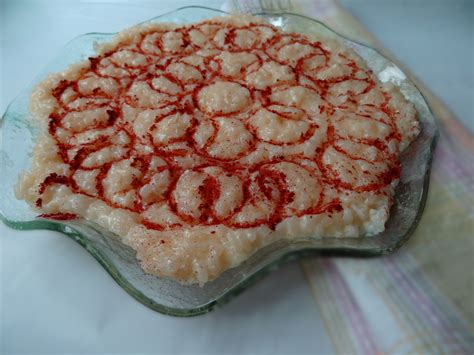 Portuguese Rice Pudding Arroz Doce From