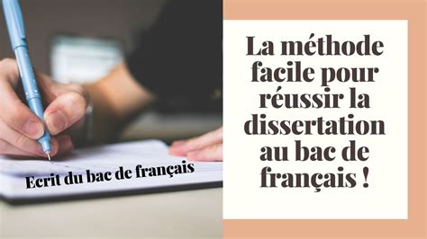 La Dissertation Réussis Tes Cours De Français