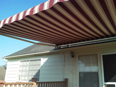 Motorized Sunsetter Retractable Awning 14 Xl Model Woven Acrylic From