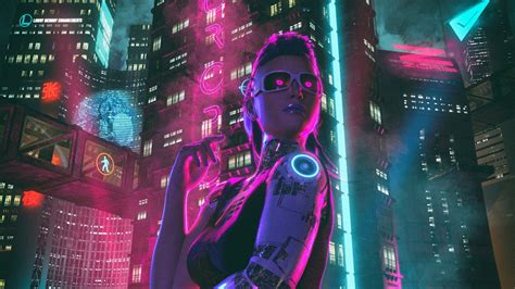 986487 Artwork Futuristic Synthwave Cyberpunk Mocah Hd Wallpapers