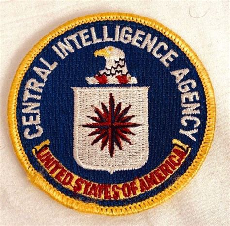 Central Intelligence Agency Patch Ebay