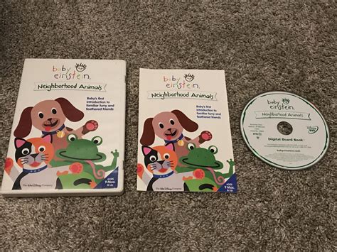 Neighborhood Animals 2004 Dvd Einstein Toys Digital Board Board Books